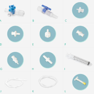 Fittings and Tubing Kit for CH Chambers