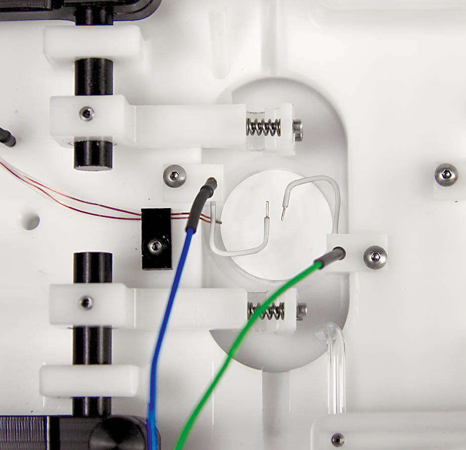 Pt EFS Electrodes for Dual Vessel Chamber